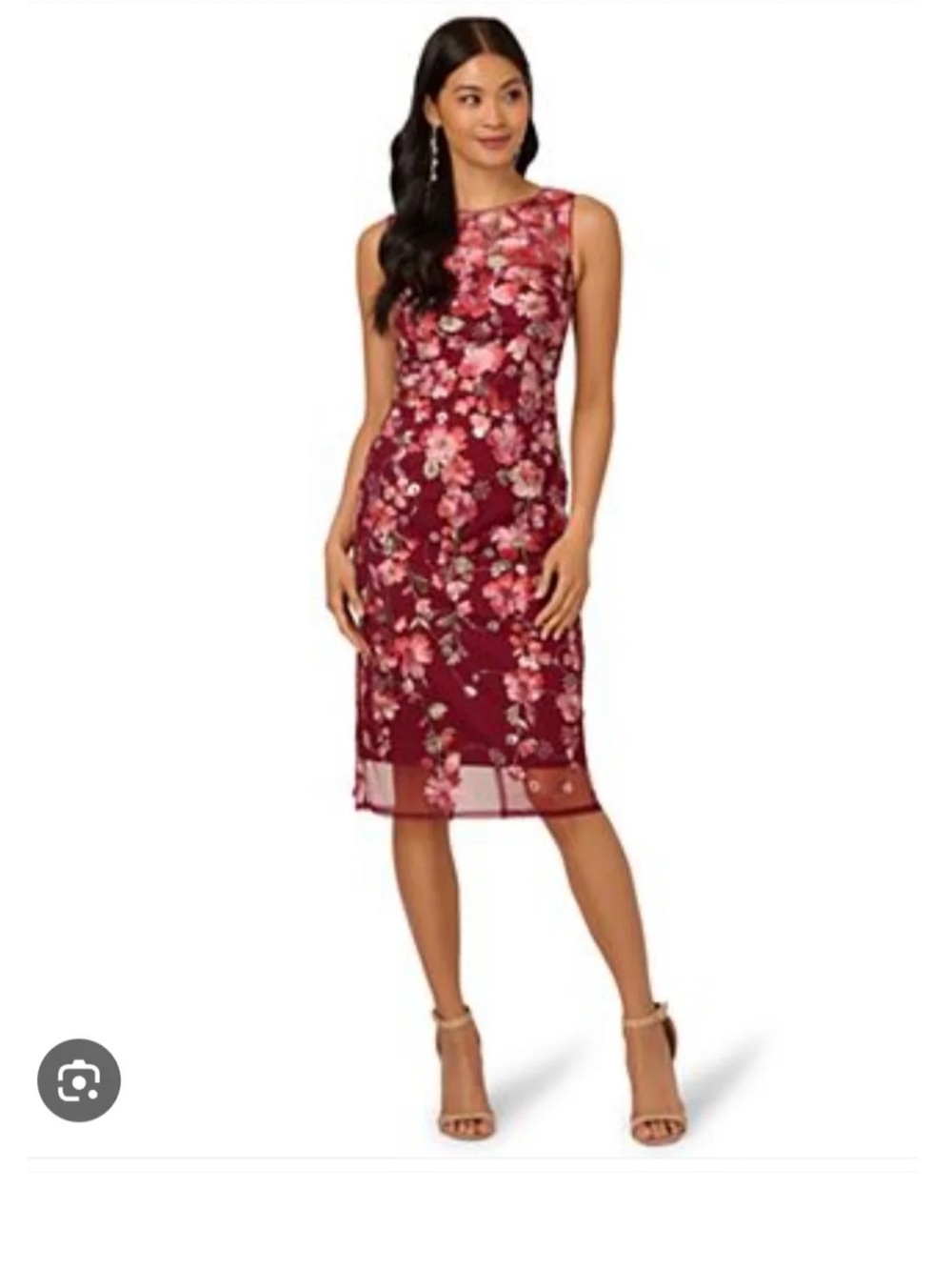 Adrianna Papell
Women's Embroidered Floral Midi Dress sz 8 NWT - Picture 2 of 9